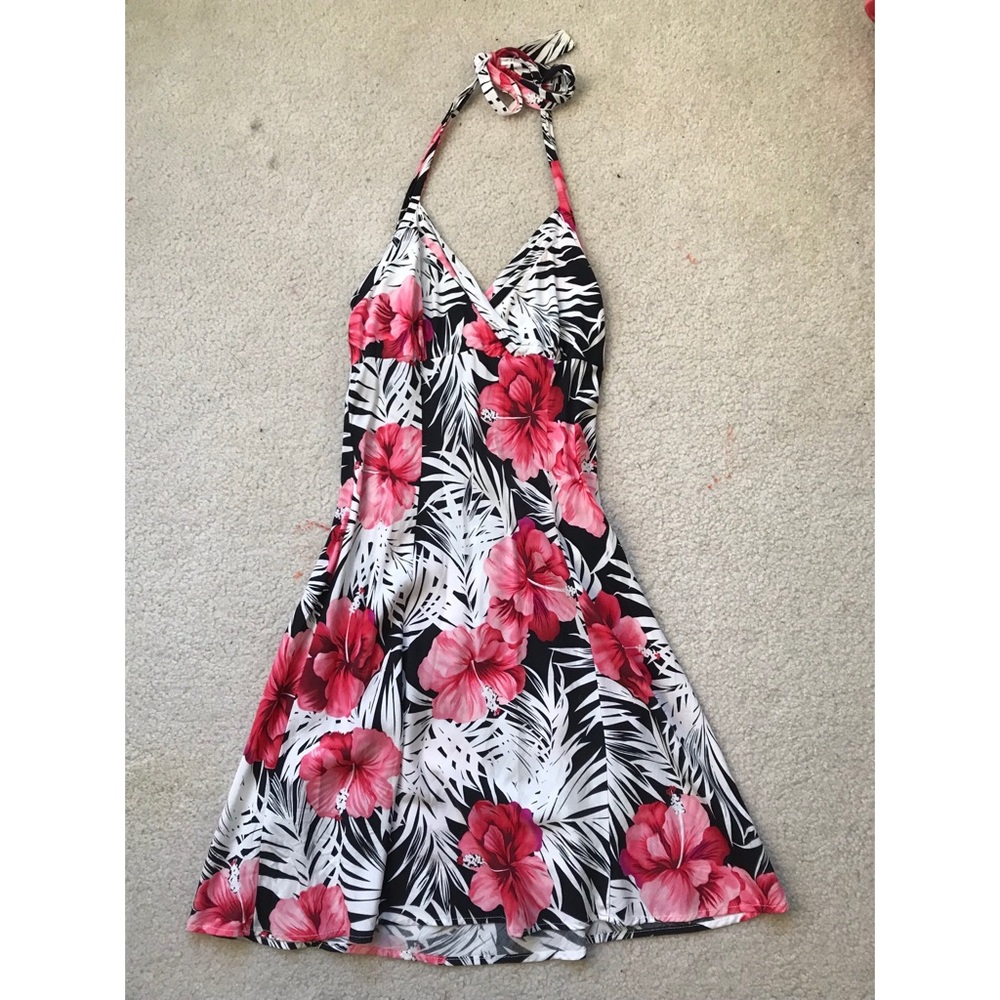 Beach Hibiscus Dress